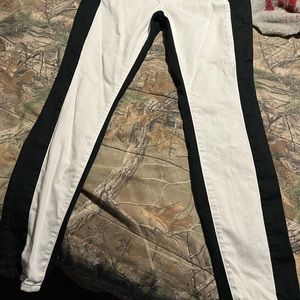 NYDJ black and white two tone leggings/jeans